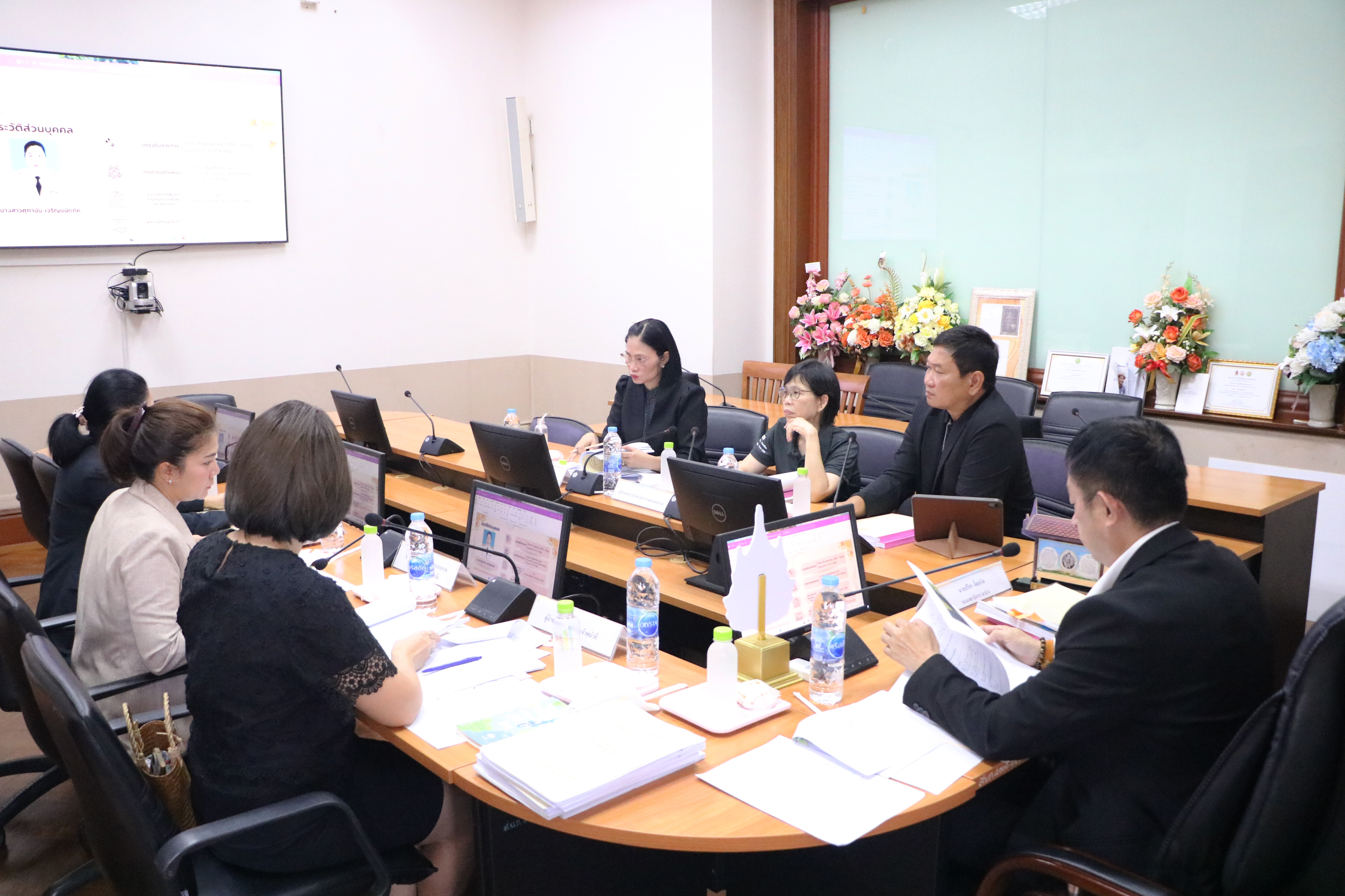 title - ส.ป.ก. ประชุม คกก. กลั่นกรองการดำเนินการตามเงื่อนไขหลักของกรอบการสั่งสมประสบการณ์ ข้องข้าราชการผู้มีผลสัมฤทธิ์สูง ครั้งที่ 1/2569 